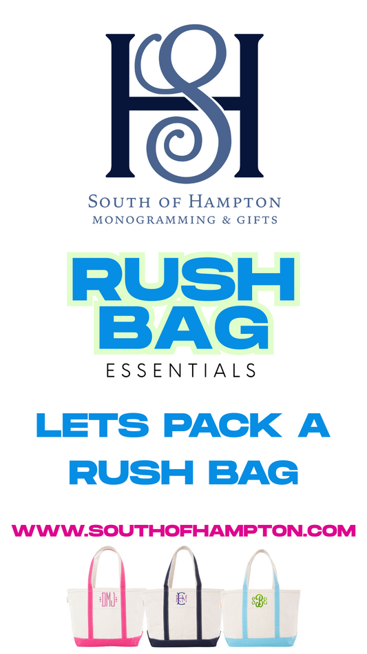 RUSH BAG ESSENTIALS