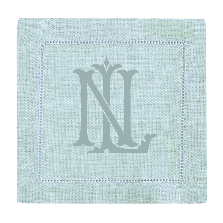 Personalized Linen Cocktail Napkins