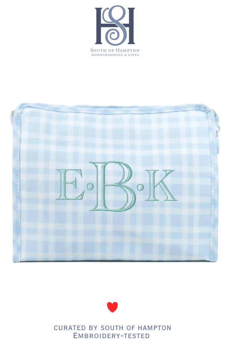 Personalized Roadie Pouch | Monogrammed Travel & Cosmetic Bag