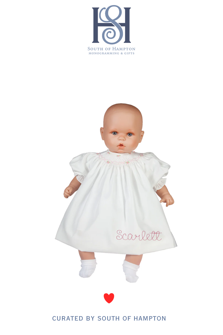 Rosalina Baby Doll with Monogrammed Dress