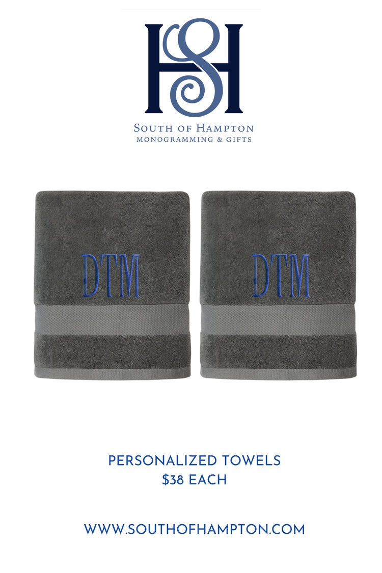 Personalized Towels for Dorm Rooms