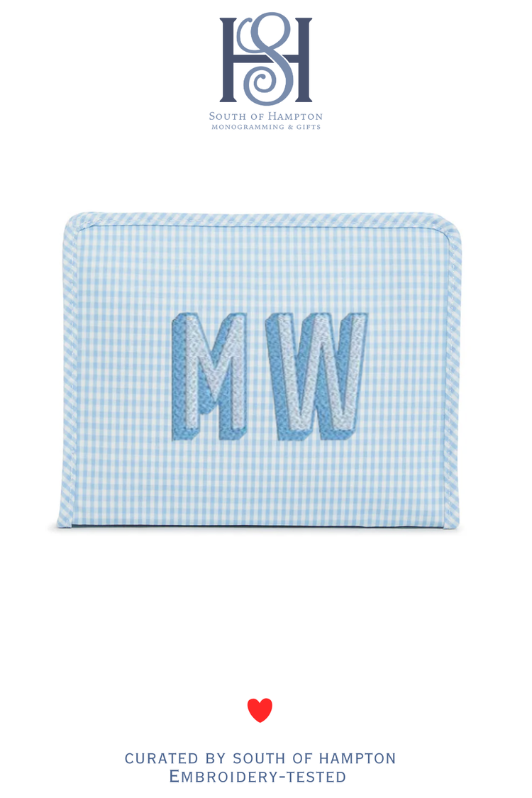 Personalized Roadie Pouch | Monogrammed Travel & Cosmetic Bag