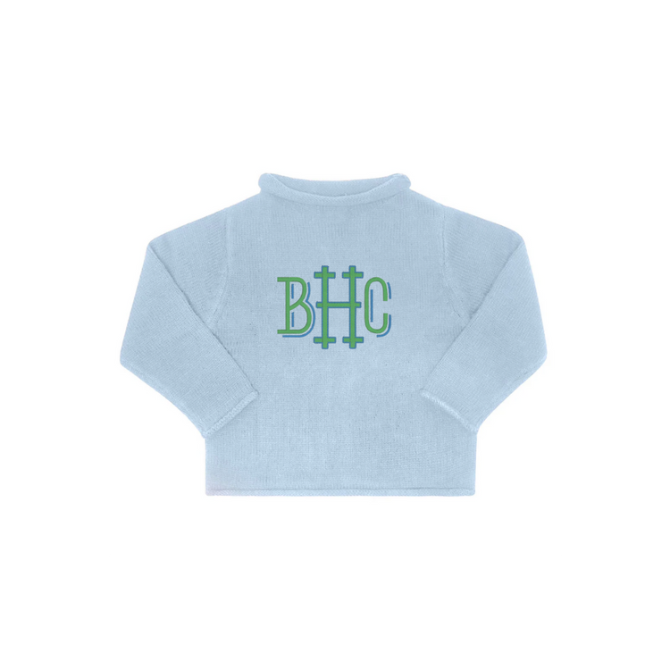 Children's Cotton Roll Neck Sweater