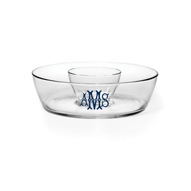 Acrylic Chip & Dip Bowl
