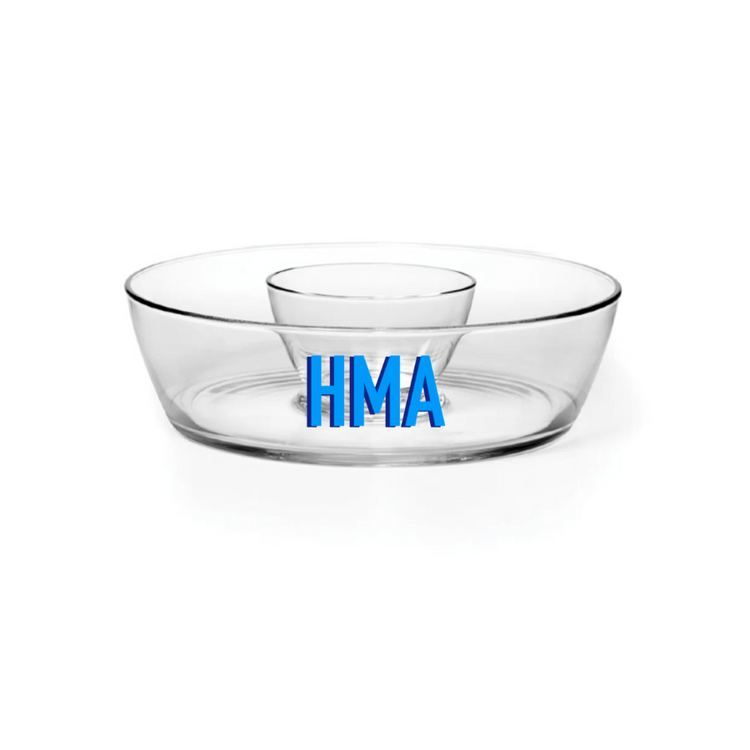 Acrylic Chip & Dip Bowl