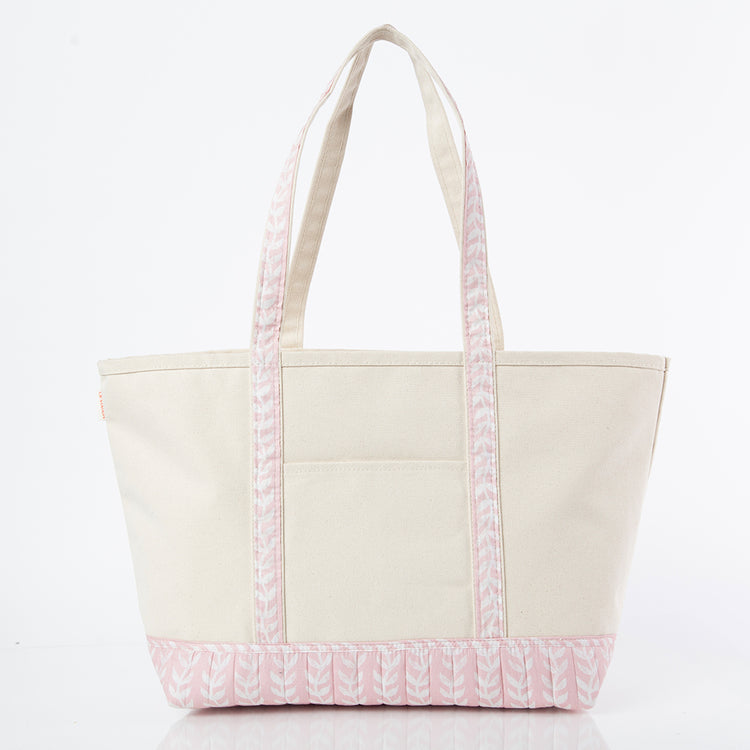 Block Print Boat Tote