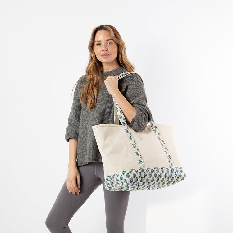 Block Print Tote
