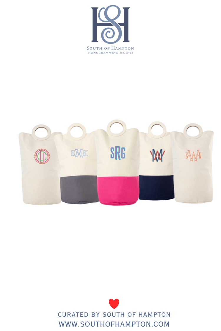 Personalized Canvas Laundry Hamper