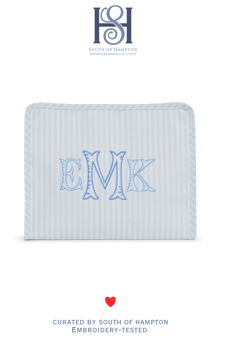 Personalized Roadie Pouch | Monogrammed Travel & Cosmetic Bag