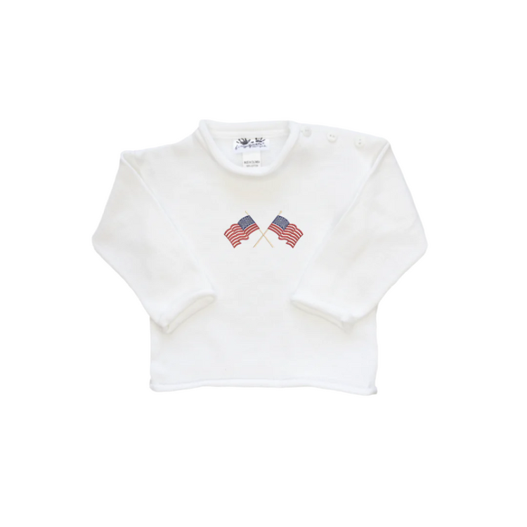 Children's Cotton Roll Neck Sweater