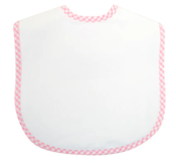 Big Check Toddler Bib