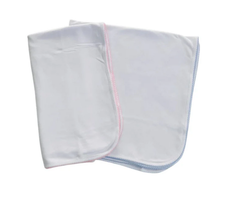 Picot Trimmed Baby Blanket