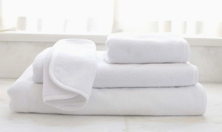 Piped Terry Bath Towel