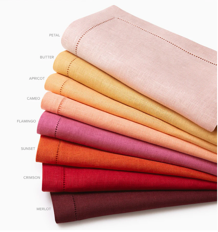 Festival Linen Napkins (Set of 4/Monogrammed)