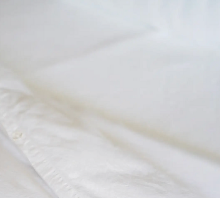 Cotton Sateen Duvet Cover from the Pillow Bar