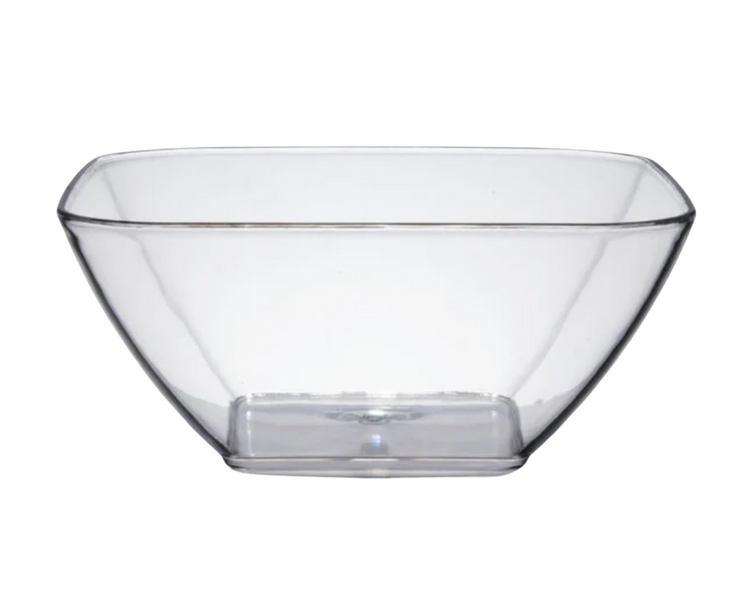 Acrylic Square Salad Bowl