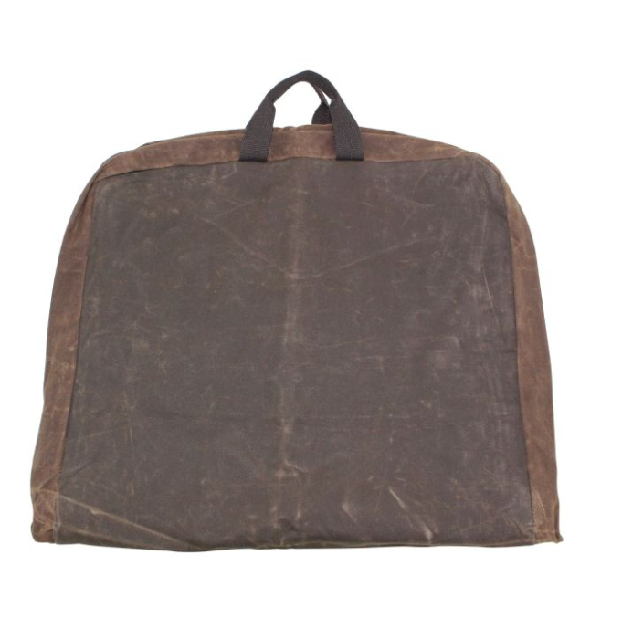 Waxed Canvas Garment Bag