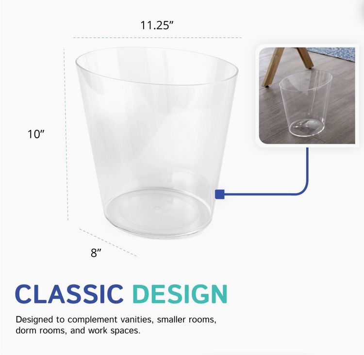 Oval Trash Can