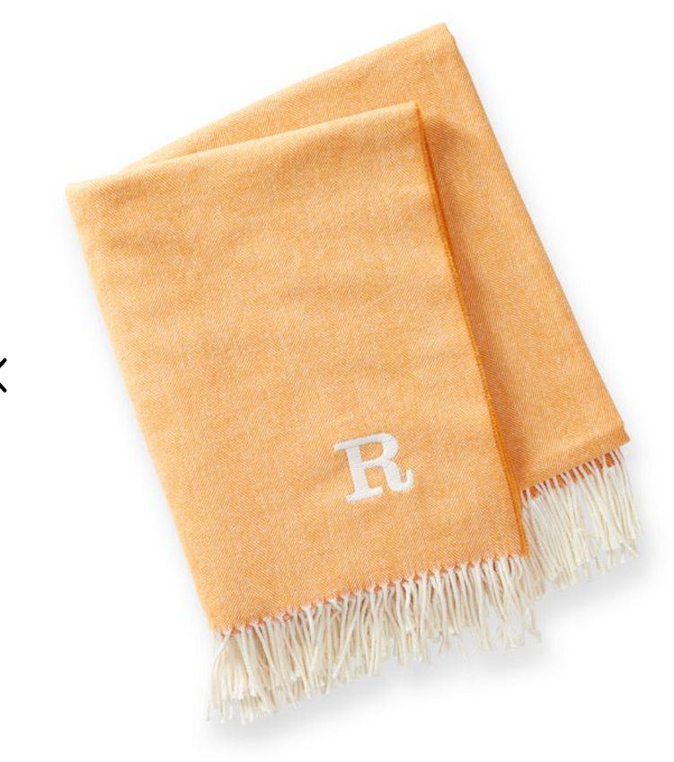 Italian Herringbone Throw