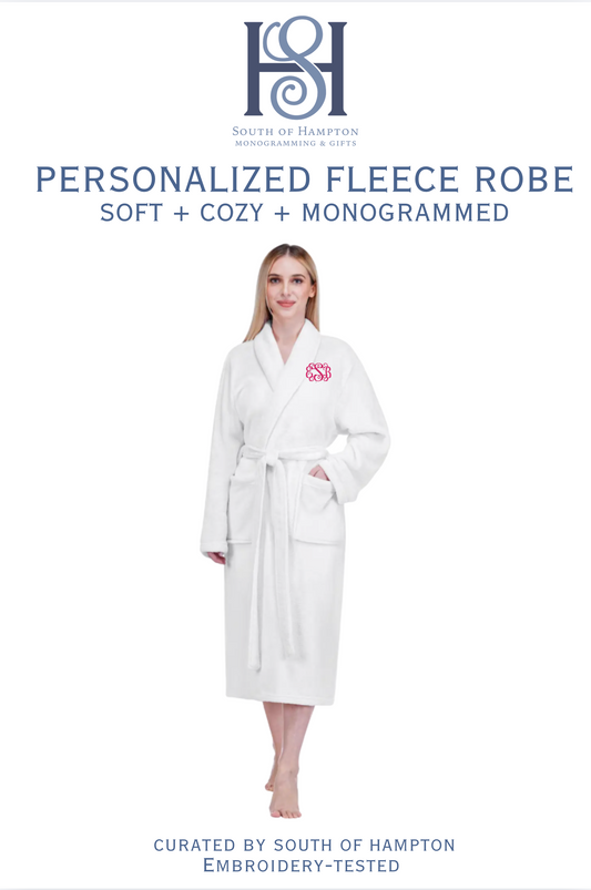 Personalized Women’s Classic Fleece Robe