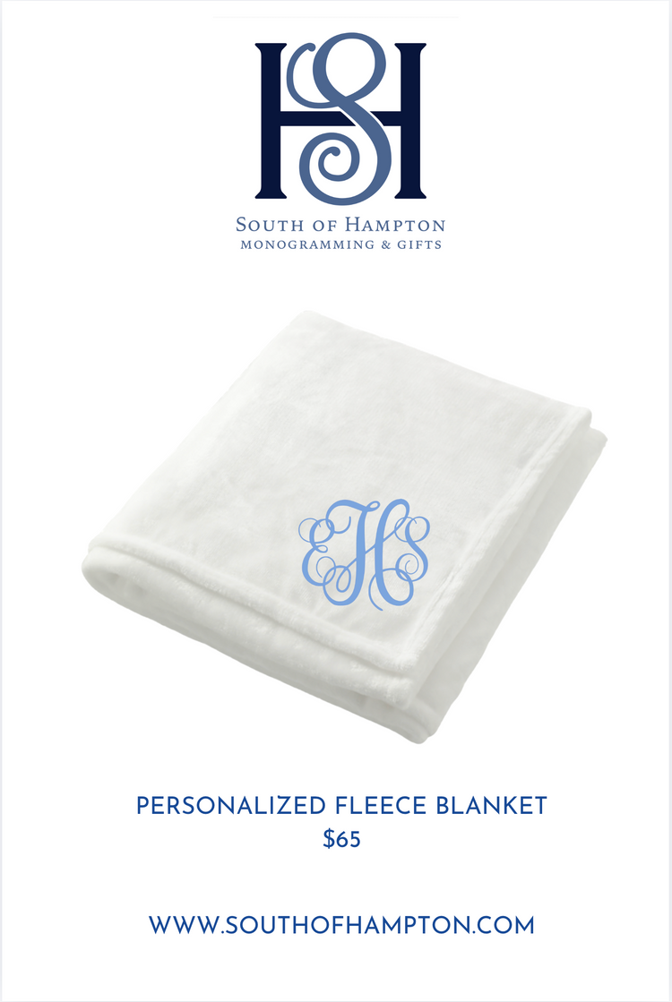 Oversized Personalized Fleece Blanket