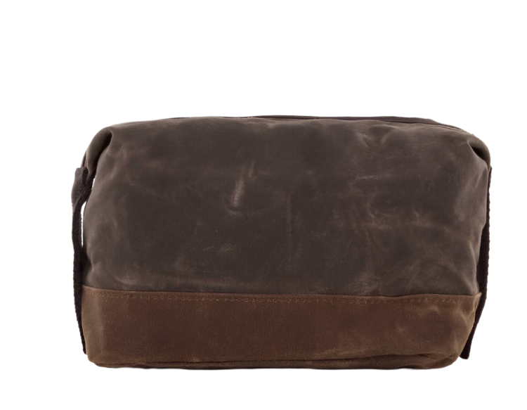 Waxed Canvas Dop Kit