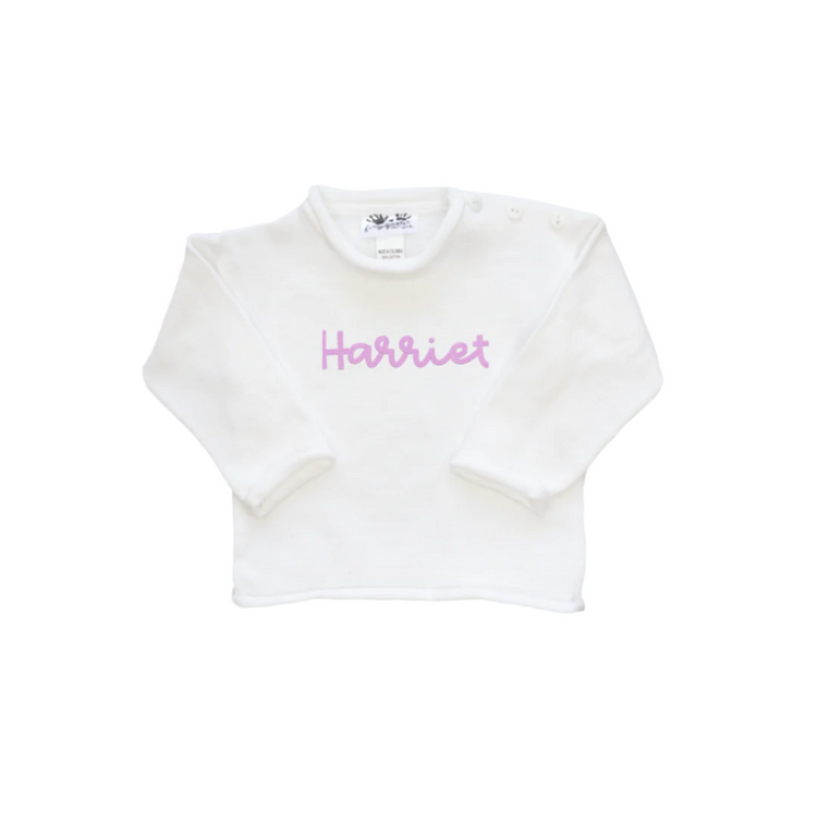 Children's Cotton Roll Neck Sweater