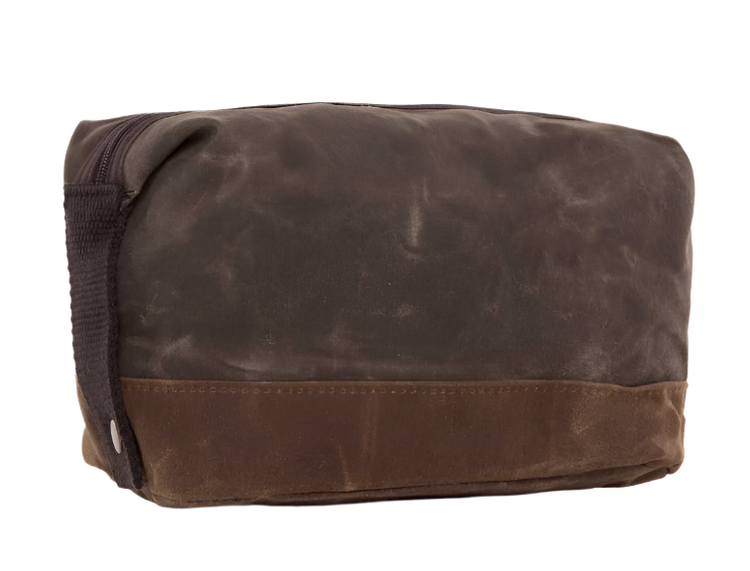 Waxed Canvas Dop Kit