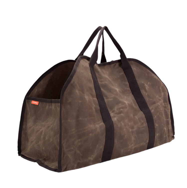 Waxed Log Carrier