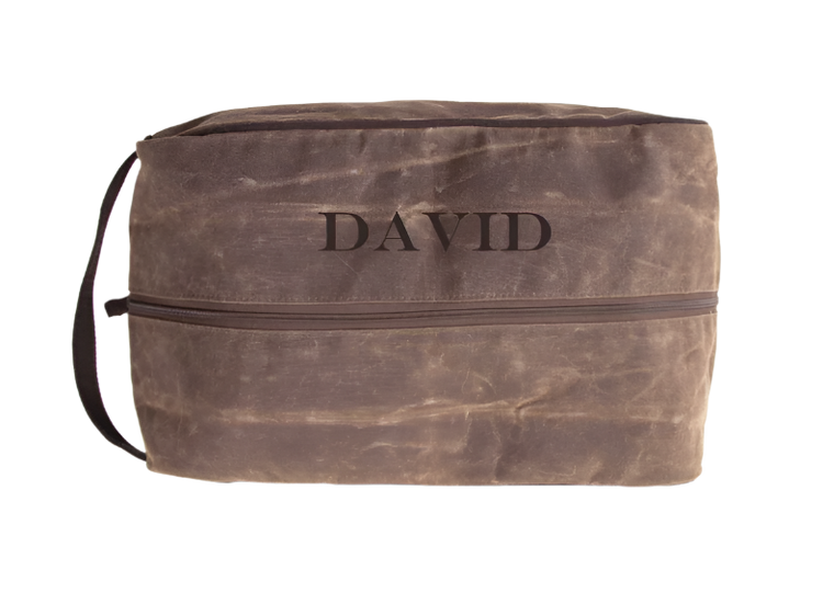Waxed Shoe Bag