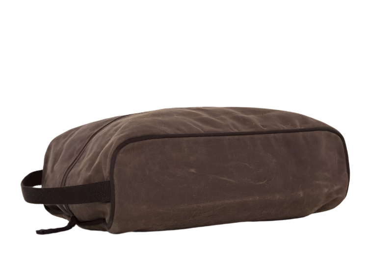 Waxed Shoe Bag