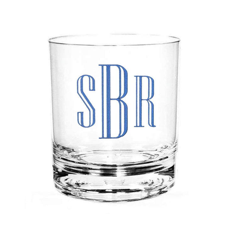 Acrylic Rocks Glass 12oz - South of Hampton