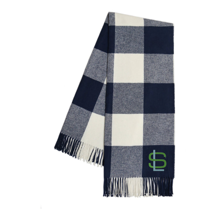 Buffalo Check Throw - South of Hampton