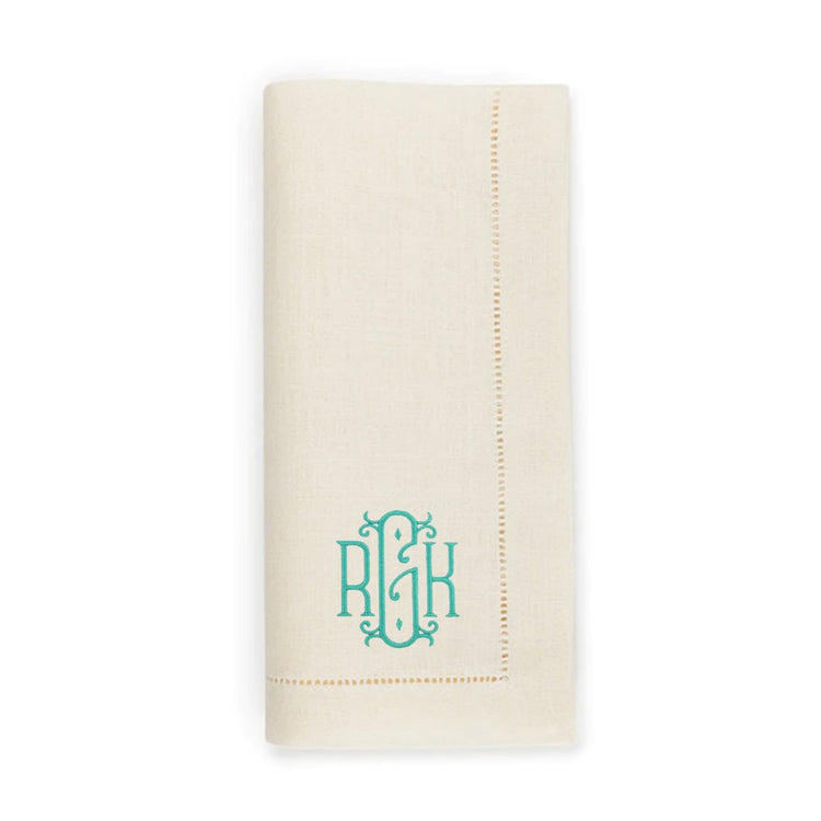 Festival Linen Napkins (Set of 4/Monogrammed) - South of Hampton