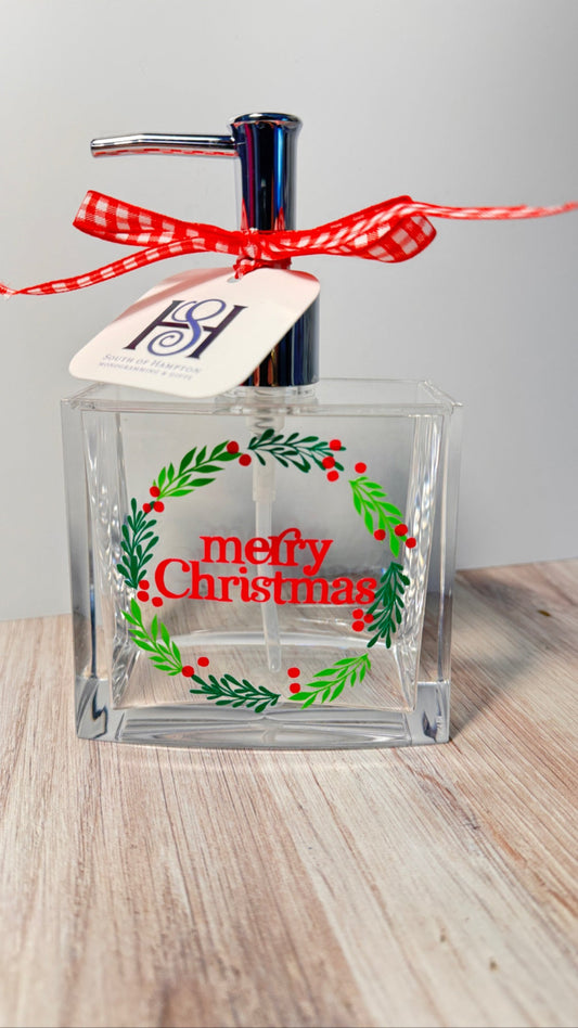 Holiday Lotion Dispenser - South of Hampton