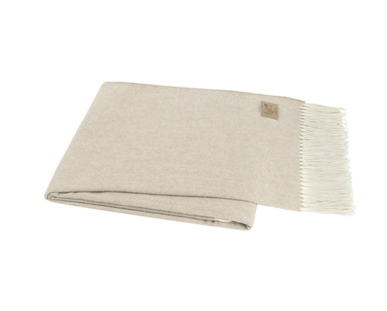 Italian Herringbone Throw - South of Hampton