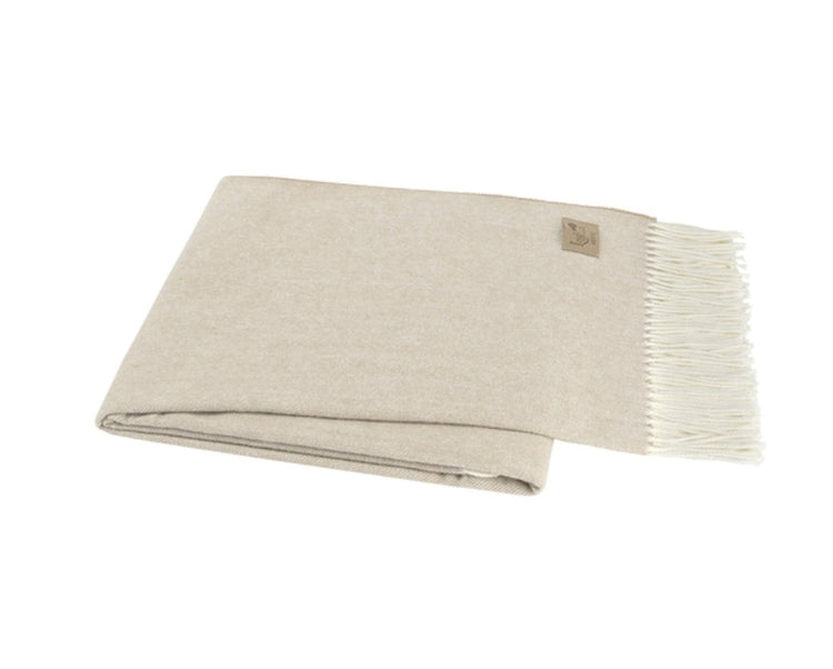 Italian Herringbone Throw - South of Hampton