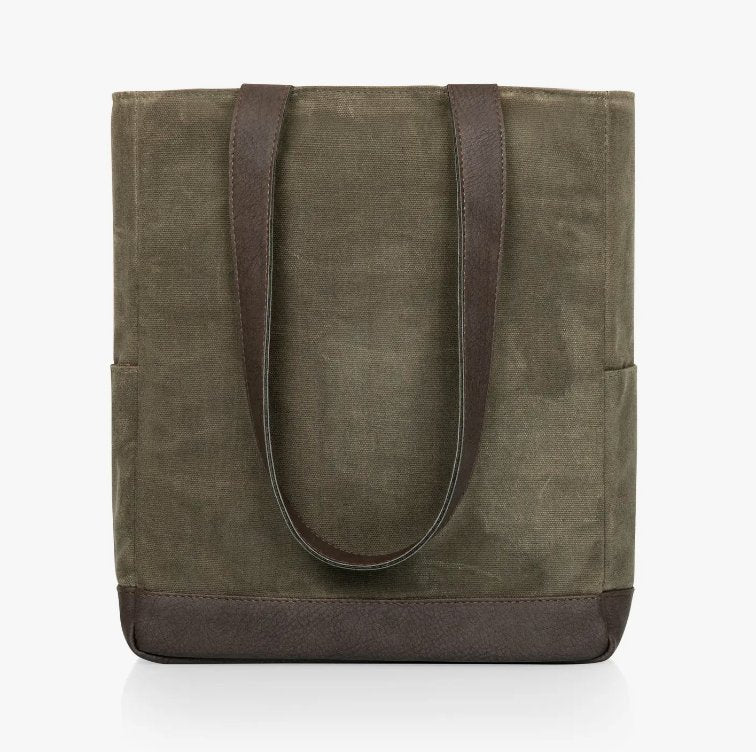 Waxed Canvas Cooler Tote