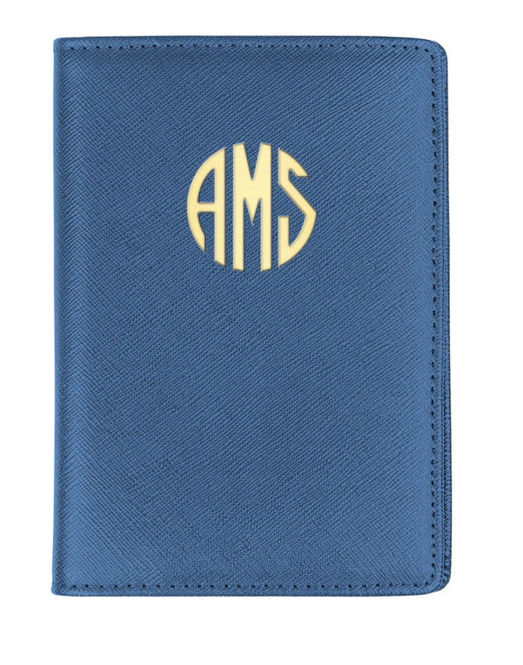 Tommy Leather Passport Cover - South of Hampton