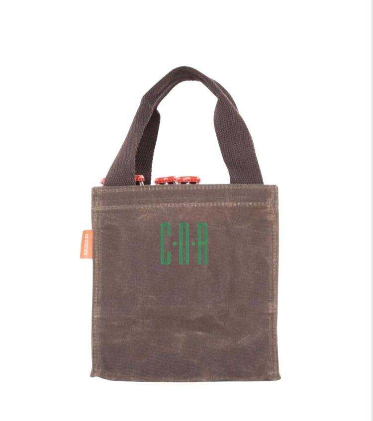 Waxed Canvas Beer Carrier - South of Hampton