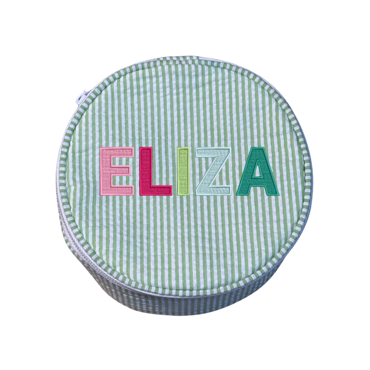 Oh Mint Button Bag 6"