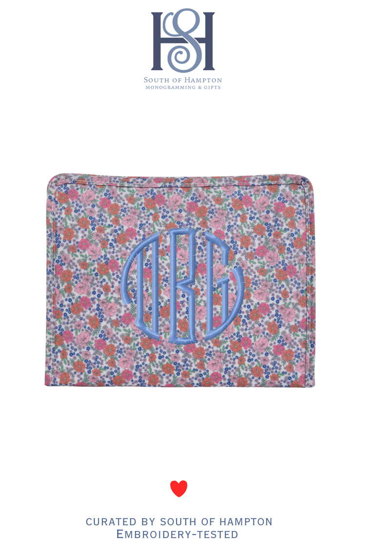Personalized Roadie Pouch | Monogrammed Travel & Cosmetic Bag