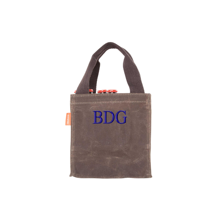 Waxed Canvas Beer Carrier