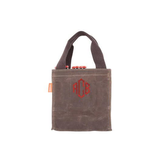 Waxed Canvas Beer Carrier