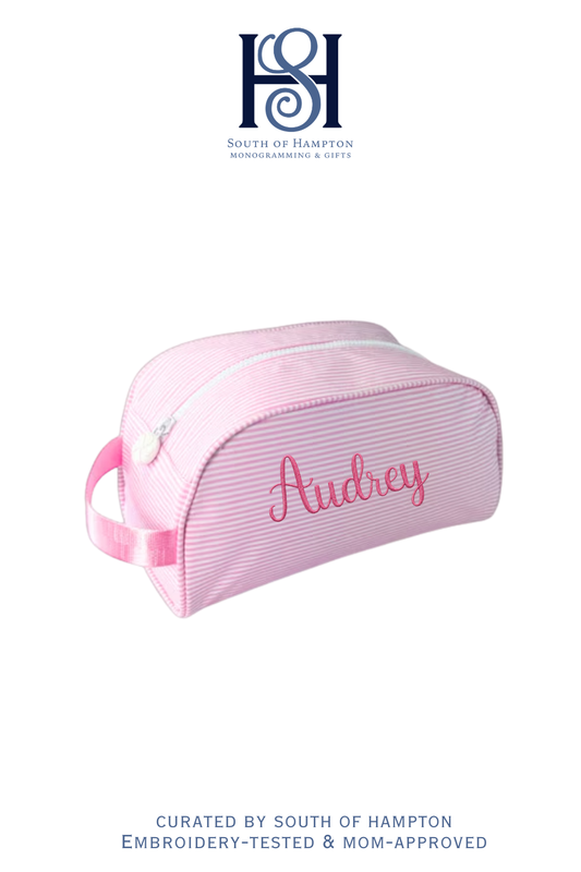 Personalized Wipeable Seersucker Traveler