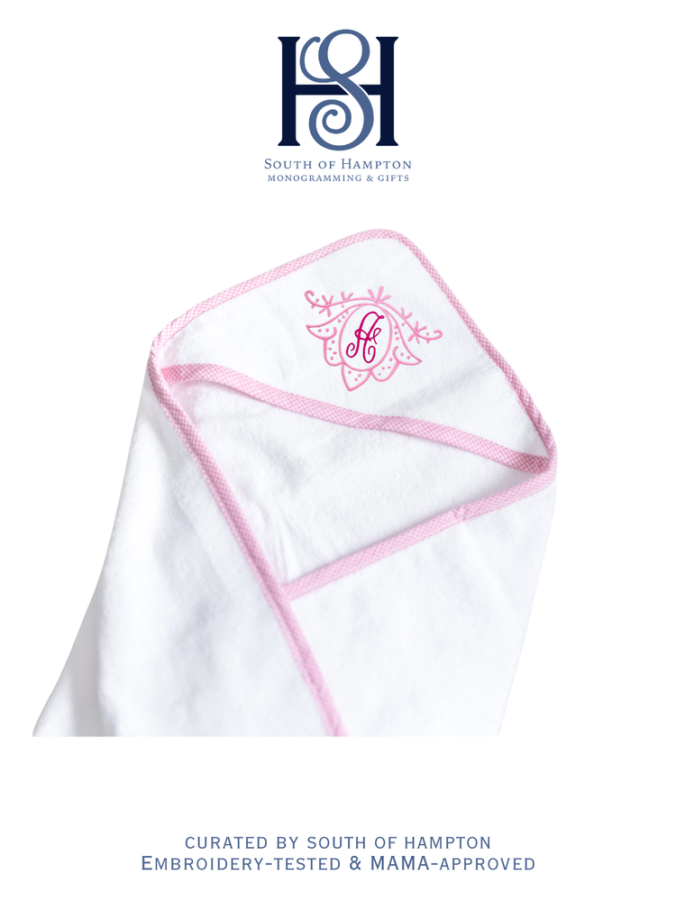 Personalized Terry Loop Hooded Baby Towel