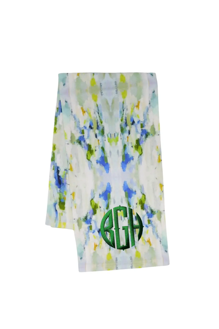 Personalized Laura Park Tea Towels | Custom Monogrammed Kitchen Towels