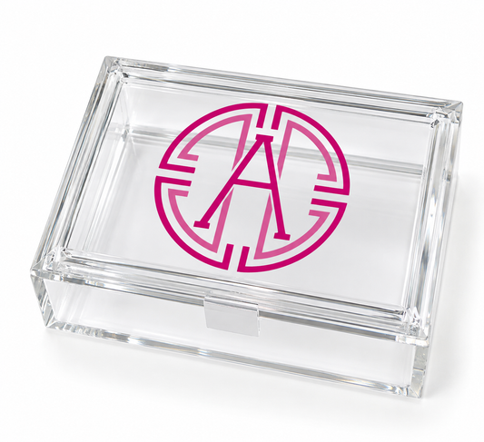 Personalized Acrylic Jewelry Box