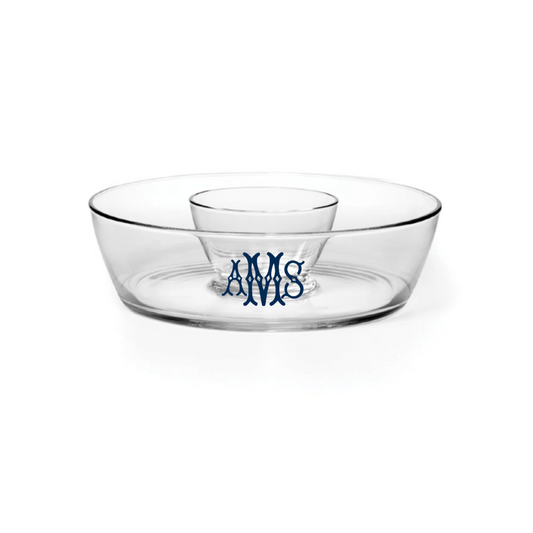 Acrylic Chip & Dip Bowl
