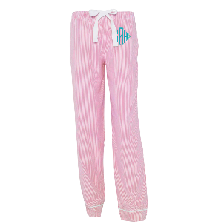 Woman's Seersucker Lounge Pants